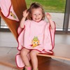 Playshoes Unisex Kinder Frottee-poncho Bademantel Handtuch, Eule, L Ab Ca.