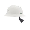 MSA MSA 10215828 V-Gard C1 Vented White Full Brim Hard