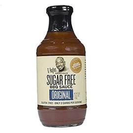 G Hughes Sauce Barbecue Original Sugar Free, 18 oz (2) ,10 pack