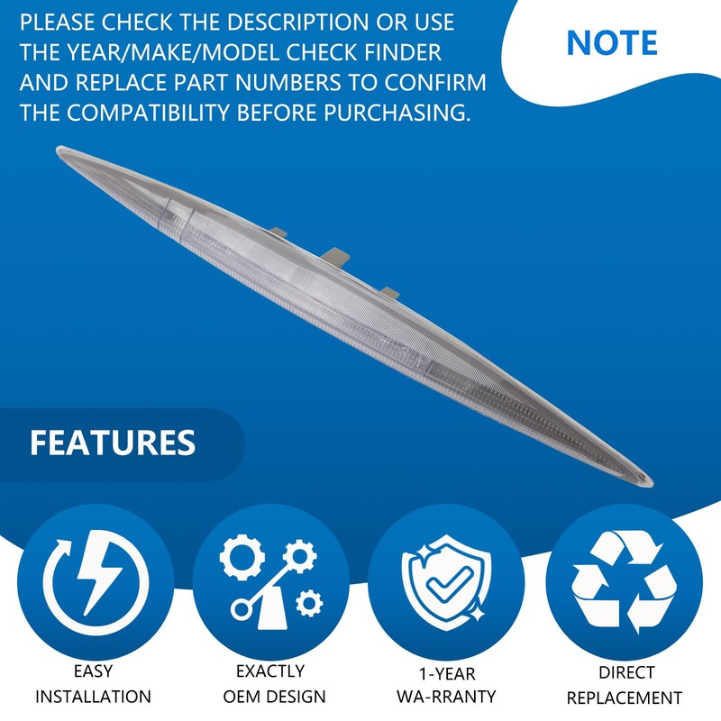 Third Brake Light Compatible with Honda CRV 2012 2013 2014