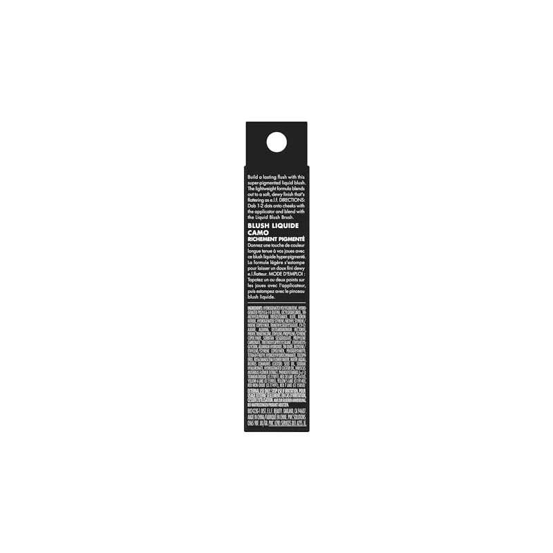 e.l.f. Camo Liquid Blush, Long-lasting Liquid Blush For High-pigment Color,