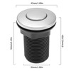 VGOL Garbage Disposal Air Switch, Waste Disposal Switch, Air Activated