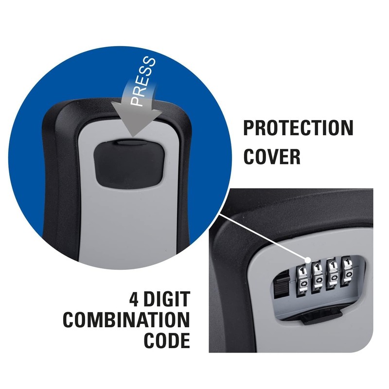 Kinzo Key Safe - with Combination Lock - 4 Digit