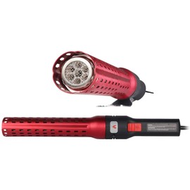 Electric Fire Starter, Carburetor,Charcoal Starter, BBQ Smoker, Grill Starter, Grill lighter Chemical Free Heated Air with Built-In Blower father's day gift (Red)