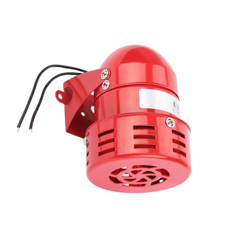 120DB Red Mini Metal Motor Alarm Industrial Sound Electrical Guard