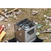Boundless Voyage Camping Wood Stove Titanium Charcoal Burner Backpacking Stove
