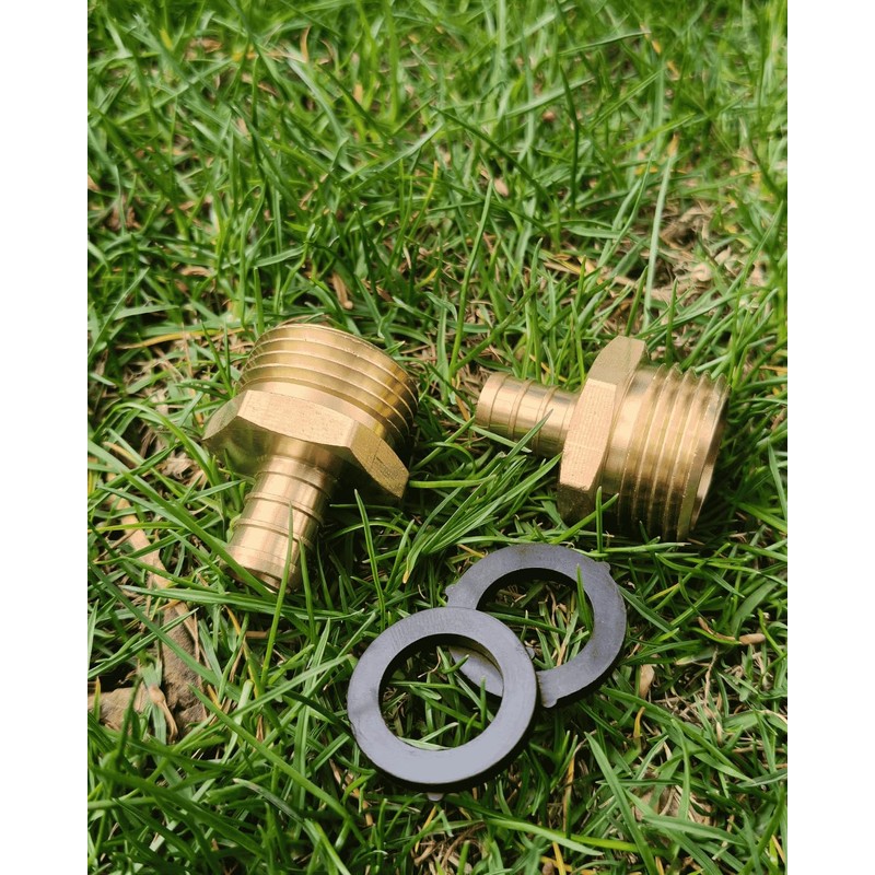 3/4"PEX to 3/4" Garden Hose Male Adapter for PEX-B/C Tubing