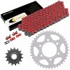 Kawasaki Red Drive Chain And Sprocket Kit for Kawasaki ZZR600