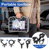 Taiss 220pcs Car Wire Loom Clips Assortment,15 Sizes Nylon Universal