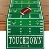 Touch Down American Football Court Table Runner, Rugby Boy Fall