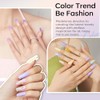 modelones- Esmalte de uñas en gel morado, 15 ml, esmalte