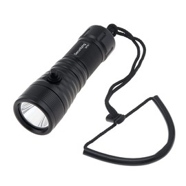 SecurityIng DF03 SST70 LED 3000 Lumen Side Key Switch Underwater 150 m Diving Torch with 9 Degree Narrow Beam IP68 Waterproof Diving Lamp