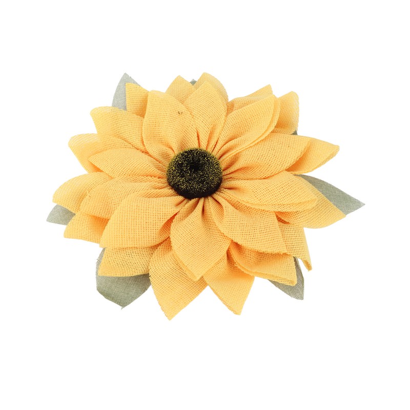 Artificial Sunflower Wreath Wall Hanging Sunflowers Ornament for Farmhouse Door