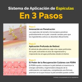 Crema Facial Mary & May Spicule Retinol PDRN con Ácido Hialurónico y Ceramidas para Arrugas y Poros