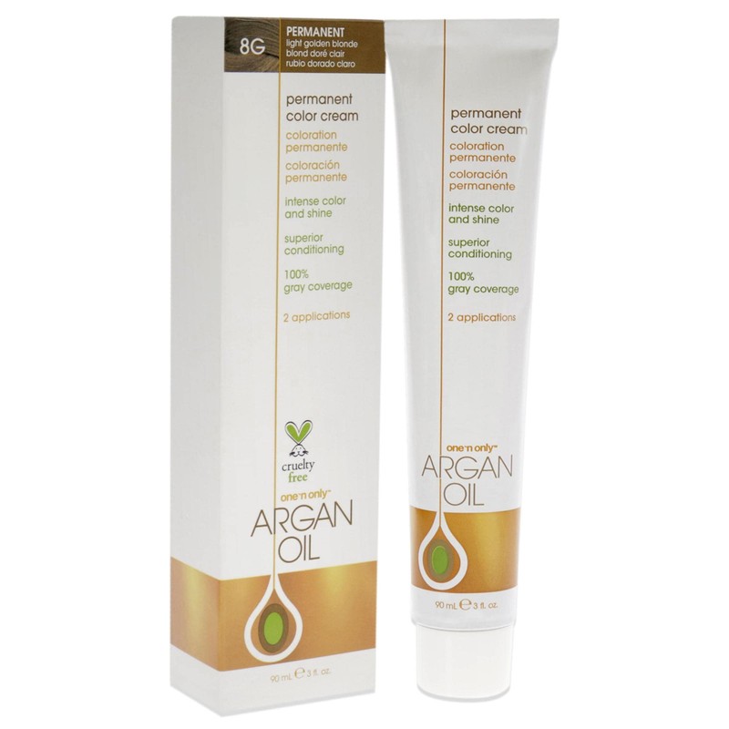 One n Only Argan Oil Permanent Color Cream - 8G