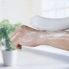 Shuiniba Body Back Bath Brush, Curve Long Handle Mesh Bag