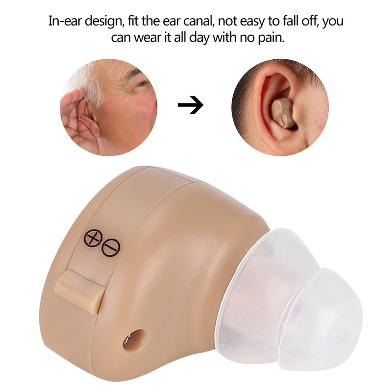 Mini Digital Wireless Sound Amplifier Hearing Aid In Ear Audio