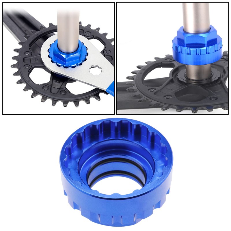 Be In Your Mind Bicycle Chainring Lock Ring Adapter Removal