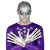 W WIDMANN MILANO Party Fashion 68597 Alien Gloves, Silver, Alien,
