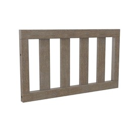 Little Seeds Finch Toddler Rail, Conversion Kit for Crib, Rustic Coffee