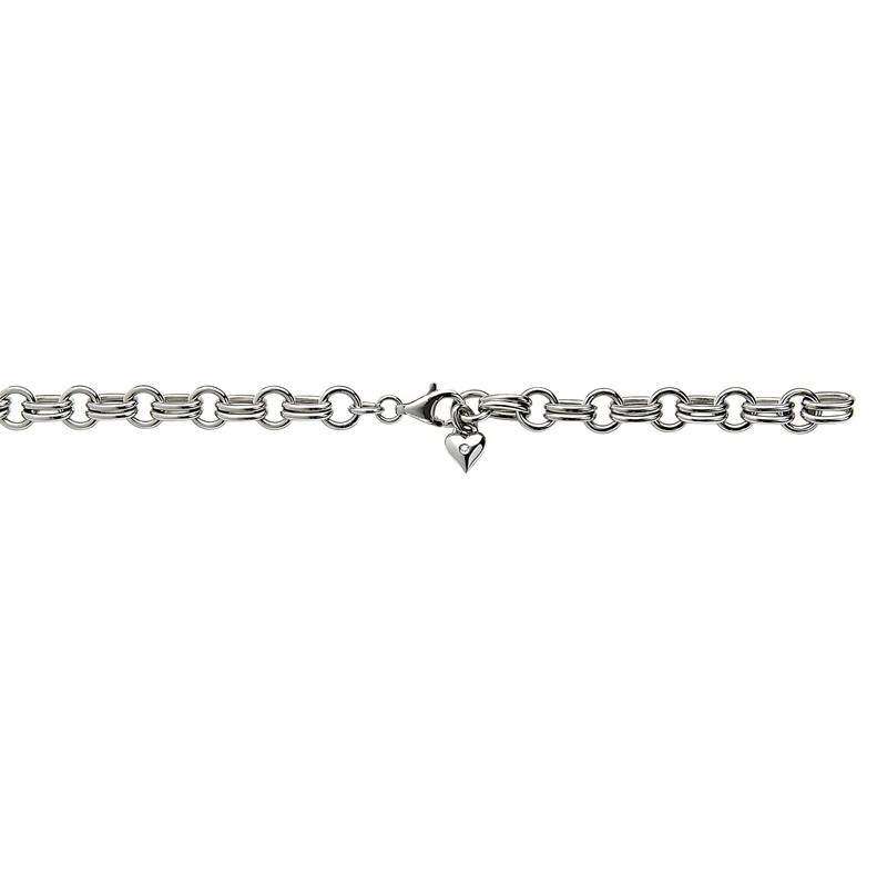 Hot Diamonds Statement Silver Charm Bracelet