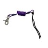 ELLB SPORTS Leash Cord, Coil Cord, Purple, S, Length 8.3