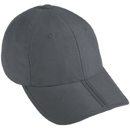 Myrtle Beach plain pack-a-cap., grey