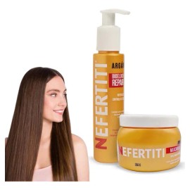 Tratamiento Y Mascarilla Cabello Seco Con Aceite De Argan