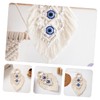 Ciieeo Macrame Woven Wall Decor Lightweight Tapestry for Bedroom Unique