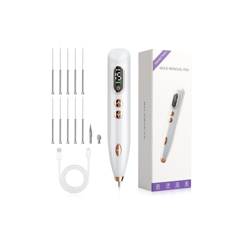 Pluma De Plasma con 15 Niveles de Velocidad Ajustable, Pantalla