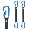 Sumgoo Bag Hook for Fence, Aluminum Alloy Carabiner Strap for