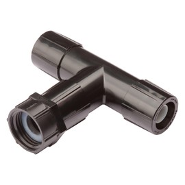 Rain Bird EFTFHT-1S Drip Irrigation Easy Fit Tee Adapter, 3/4" Female Hose Thread x Easy Fit Universal Fitting, Fits All 1/2" and 5/8" Tubing