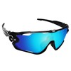 Alphax Ice Blue Polarized Replacement Lenses Fit for Oakley Jaw-breaker