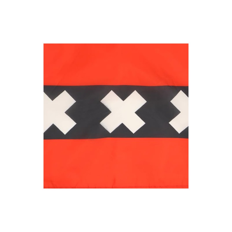 AZ FLAG Amsterdam Flag 12x18 in Dutch Banner 100D Polyester
