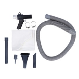 Air Duster Gun Blow Suction Dual Purpose Pneumatic Cleaning Tool with Different Nozzle Attachments