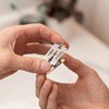BIC Rasierklingen, 100 Stück, Chrome Platinum, für jeden Rasierhobel, Doppelkanten-Klingen,