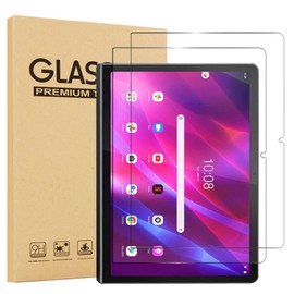 [2-Pack] EpicGadget Glass Screen Protector for Lenovo Tab P11 Plus 2021 TB-J607 / Tab P11 2020 (TB-J606F TB-J606X) - Tempered Glass Film/High Definition / 9H Hardness