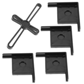 Garneck Fish Tank Corner Guard Base 4 Pcs Protective Edges for Aquarium Furniture