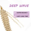 Deep Wave Crochet Hair 18 Inch 2 packs Long Curly