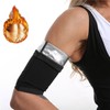 Women's Sauna Sports Arm Sleeves Black/L-XL 2ea