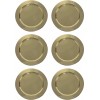 Baum Brothers Set De 6 Plato Base De Acero En
