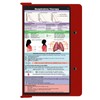 WhiteCoat Clipboard- Red - Respiratory Edition