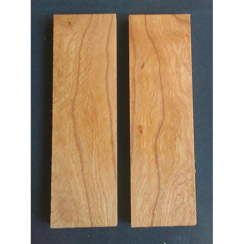 Knife Scales by Wood-Hawk (Black Cherry)