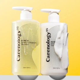 Carenology 케어놀로지 레미디 밀도 볼륨 탈모완화 /카페인/비오틴/엑토인 샴푸500ml 2개