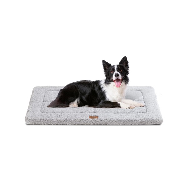 MASSFU Washable Dog Bed Mat for Large Dogs, Reversible Ultra