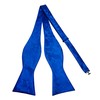 RBOCOTT Royal Blue Paisley Self Tie Bow Tie Bowtie and