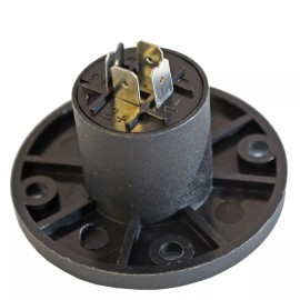 YOVUS 2Pack Speakon compatible panel mount 4 wire conductor speaker amp connector jack