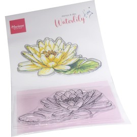 Marianne Design Tiny's Flowers-Lily Water Stamp for Stamping and Sealing Art, One Size