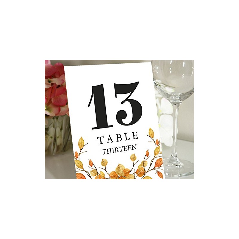 Darling Souvenir, otoño Tema 1 - 12 Tarjetas números Descenso
