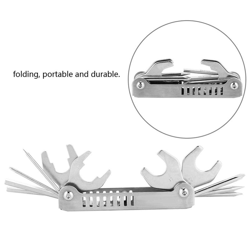 DAUERHAFT Compact 8-in-1 Diving Tool Portable Diving Tool for Repairing